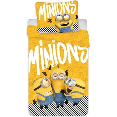 Jerry Fabrics obliečky Minions 2 Yellow 140x200 70x90