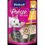 Vitakraft Poesie пауч за котки вкусен сос с истински парченца пилешко месо 85gr