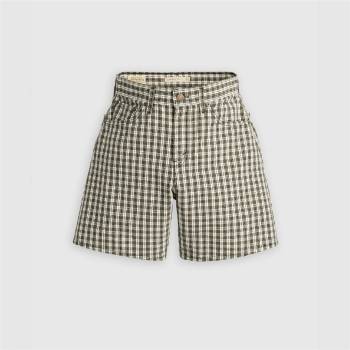Levi's Къси панталони Levis Women's Milo Plaid High Baggy Denim Shorts - Milo Plaid