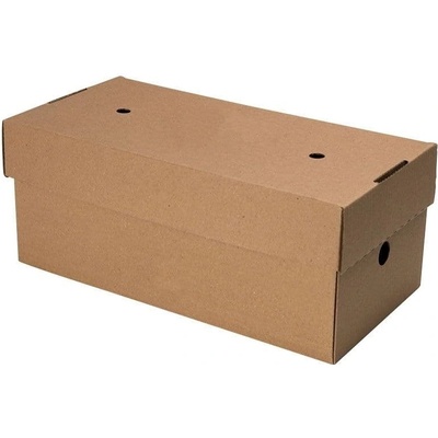 Nideko Takeaway double burger box | 24,4x12,2x10,2cm | hnedý |