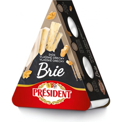 Président Brie vlašské ořechy 125 g