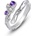 Silenti Jewelry Сребърен пръстен "Swag" - 5 - 49мм (15.6мм диам. )