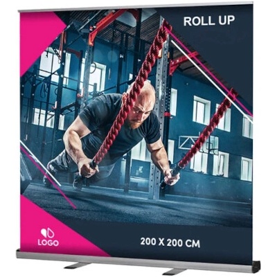 Plotbase Roll Up Standard 200x200 cm s potlačou