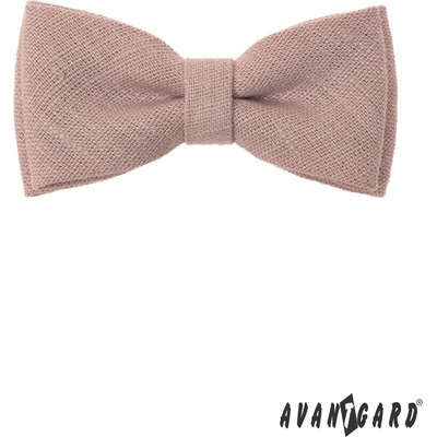 Avantgard Premium lněný s kapesníčkem 609-102 pudrová – Zboží Mobilmania