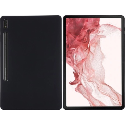 Vsetkonamobil 54227 RUBBER Ochranný kryt pre Samsung Galaxy Tab S8+ S7+ S7 FE čierny