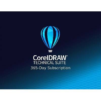 CorelDRAW Technical Suite 365 dní pronájem licence 5 50 EN/DE/FR/ES/BR/IT/CZ/PL/NL LCCDTSSUB12