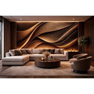  Стенен панел bamboo charcoal i Модел: 5919 i с непрекъсната или огледална шарка i uv лак