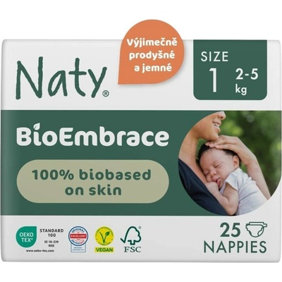 Eco by Naty 1–6 1 2-5kg 25ks