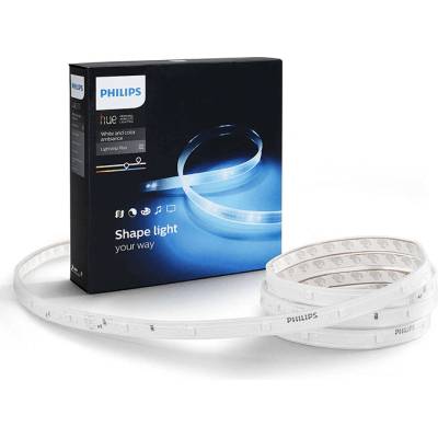 Philips Hue LightStrip Plus - удължителна LED лента (200 см. ), съвместима с Amazon Alexa, Apple HomeKit и Google Assistant