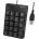 LogiLink Клавиатура LogiLink ID0184 NumPad, 19 клавиша, черна, USB (ID0184)