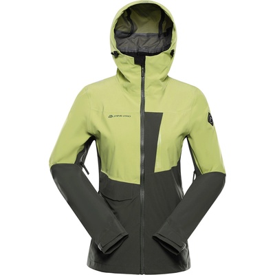 ALPINE PRO Дамско яке с мембрана ptx ALPINE PRO ZARRA 2 green oasis ALPINE PRO | Zelen | ЖЕНИ | XS