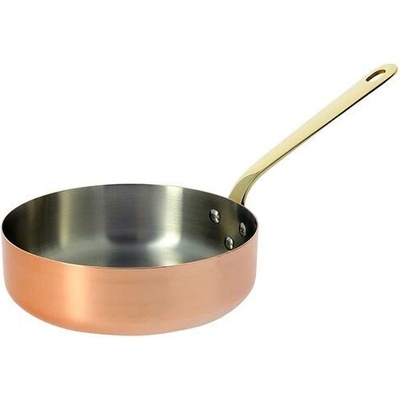 de Buyer Měděná pánev na soté s bronzovou rukojetí Inocuivre 16 cm