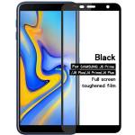  Удароустойчив стъклен протектор покриващ целия екран марка MOFI за Samsung Galaxy J4+/ J6+ - цвят черен