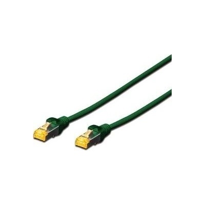 Digitus DK-1644-A-005/G CAT 6A S-FTP patch, Cu, LSZH AWG 26/7, 0,5m, zelený