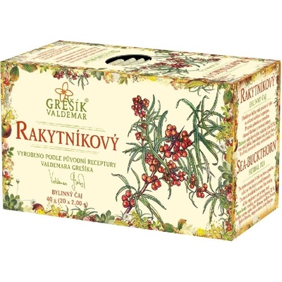 Grešík Bylinný čaj porciovaný Rakytníkový 40 g