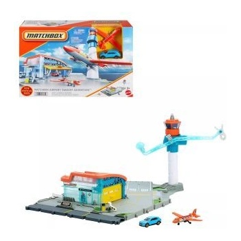 Mattel Matchbox: летище и център за контрол на въздушното движение