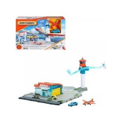 Mattel Matchbox: летище и център за контрол на въздушното движение