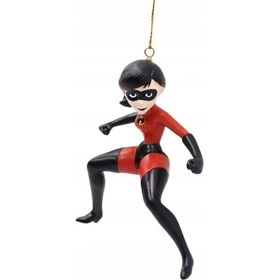 Disney Vianočná guľa zdobená, Mašle, Súprava mix vzorov 10 cm 1 ks