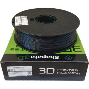  Tpu филамент 1.75мм 1кг Черен pro (tpu007)