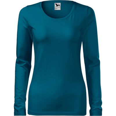 MALFINI Malfini slim 139 / Дамска тениска с дълъг ръкав - петрол l (1399315)