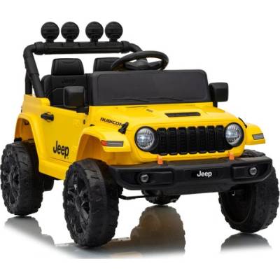 Lean Cars Jeep Rubicon DK-JWR558 24V Elektrické autíčko žlté
