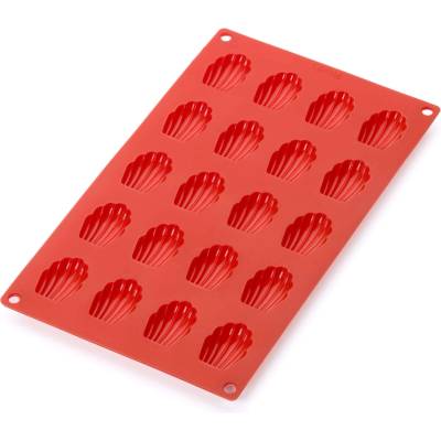 Lékué Форма за печене Lekue 30x17.5xH0.9cm, силиконова, за мини бисквити мадлени