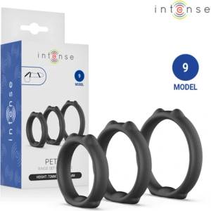  Intense - peter комплект of 3 penis rings model 9