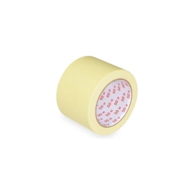 Wimex Lepiaca páska krepová žltá 75mm x 50m (1 ks)