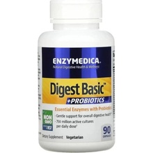 Enzymedica digest basic + probiotiká tráviace enzýmy s probiotikami 90 kapsúl