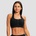 GymBeam Дамски спортен сутиен за бягане Pulse X Black XS