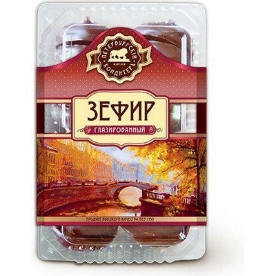Peterburgskij konditer Zefír v glazuře 450 g
