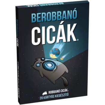 Gémklub Експлодиращи котки - разширение на настолна игра на унгарски език (exp10001)