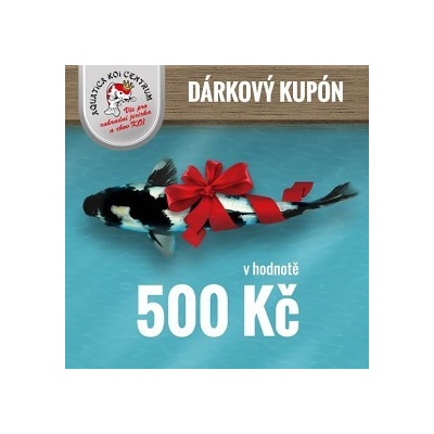 Dárkový poukaz 500 Kč