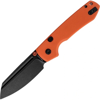 Vosteed Raccoon(TLL&MS Blade) 14C28N Black Stonewash,Orange G10 A2931