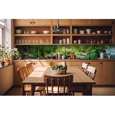 DIMEX ART Фототапет за кухня - ботаническа градина 420 x 60 см