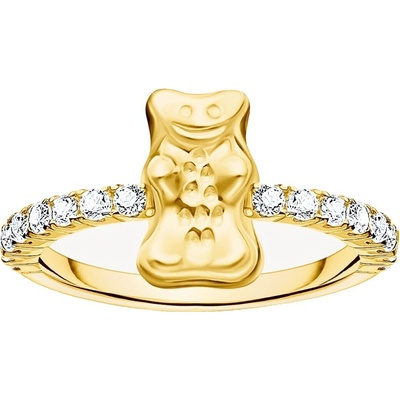 Thomas Sabo TR2504 414 14 prstýnek with Haribo Gold Bear and Stones Gold-Plated