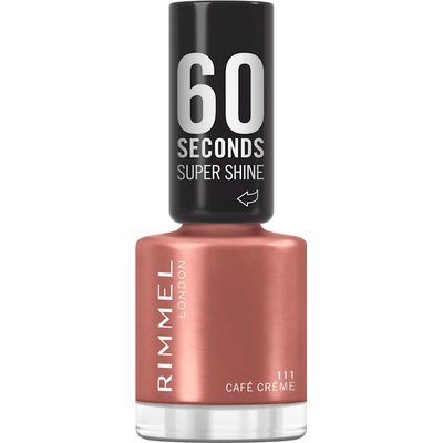 Rimmel Lak na nehty 60 Seconds Super Shine 8 ml 111 Café Creme