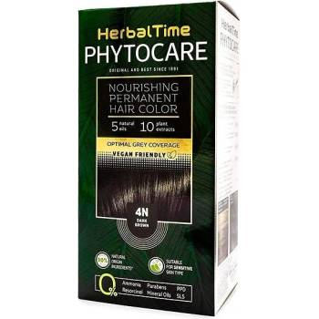 HerbalTime Phytocare 4N tmavě hnědá 130 ml