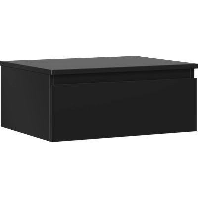 Orio шкаф за баня под мивка 60 см с плот, 1 чекмедже, черен мат - 91A10-06023-1-BFC71 (91A10-06023-1-BFC71)