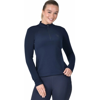 Dublin Brushed Long Sleeved Mid Layer - Navy