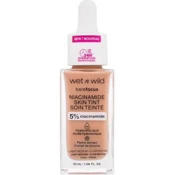 Wet n Wild Bare Focus Niacinamide Skin Tint ľahký hydratačný make up light medium 32 ml