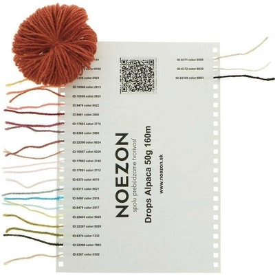 Vzorník vln Drops Alpaca