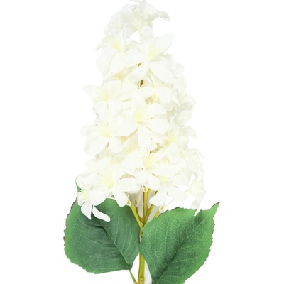 Textilomanie Umelý kvet HORTENZIA PLUME 87 cm - viac farieb Farba: Biela