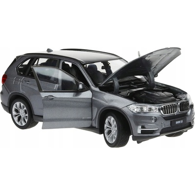 WELLY BMW X5 KOVOVÝ MODEL GRAFITOVÝ 1:24