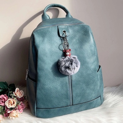 Дамска Синя Раница - Модел 7347