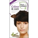 Barvy na vlasy Hairwonder přírodní dlouhotrvající barva BIO tmavÁ hnědá 3