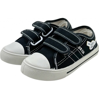 Dětské tenisky B304 černo-bíle