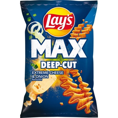 Lays Maxx Deep Cut Cheese & Onion 1/14 55 g
