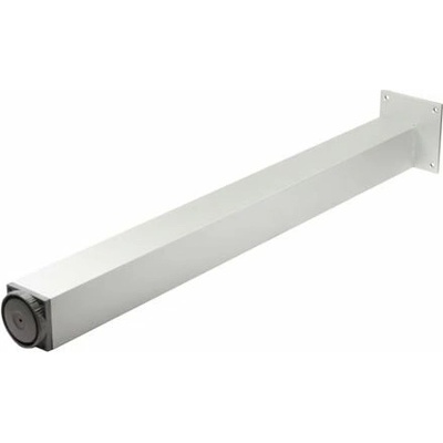 Stolová noha výška 820mm 60x60mm s regulací eloxovaný hliník – Sleviste.cz