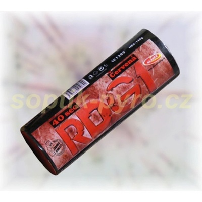 dýmový granát malý červený dým